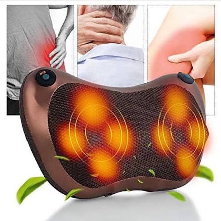 Pillow Massager With Deep Kneading Heated Massage