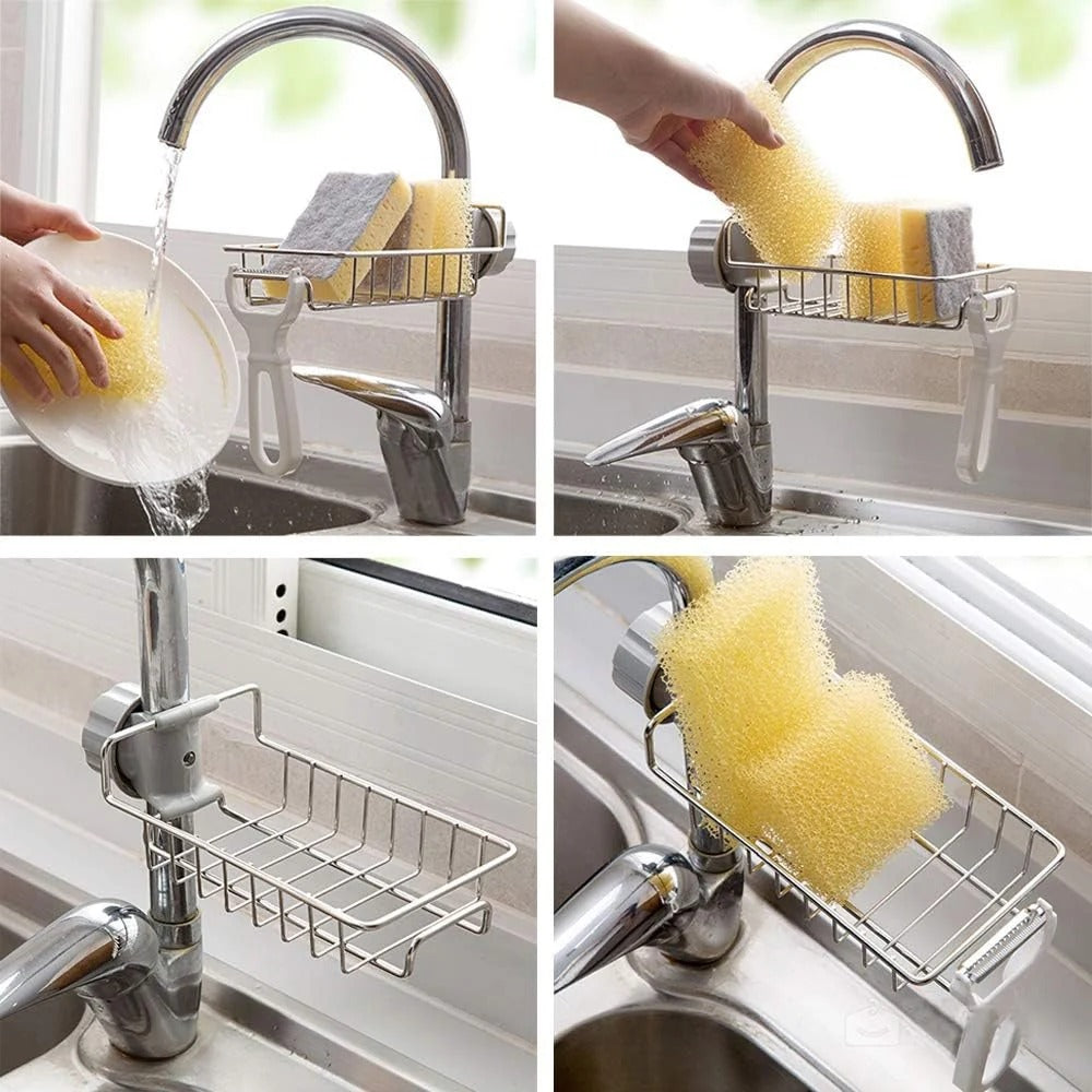 Sink Sponge Holder Rack-1