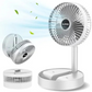 Rechargeable Telescopic Folding Table Fan 1