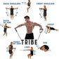 11pcs Resistance Band Set-Adjustable Fitness & Home Gym-Yoga Sports Workout Bands (100 lbs)