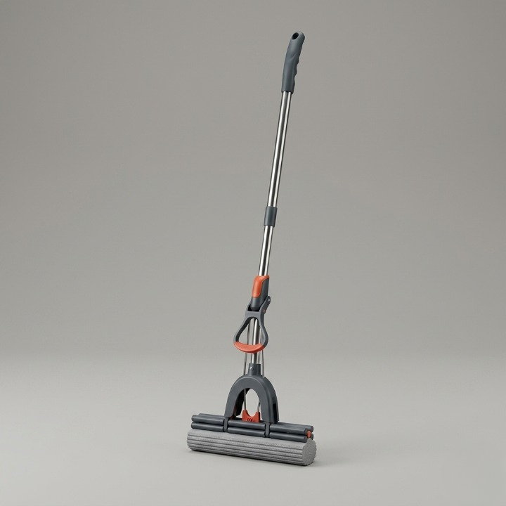 Self-Squeeze Sponge Best Mop – Hands-Free Floor Cleaning with Highly Absorbent Sponge