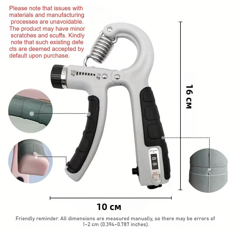 Adjustable The Best Hand Gripper Exerciser with Counter
