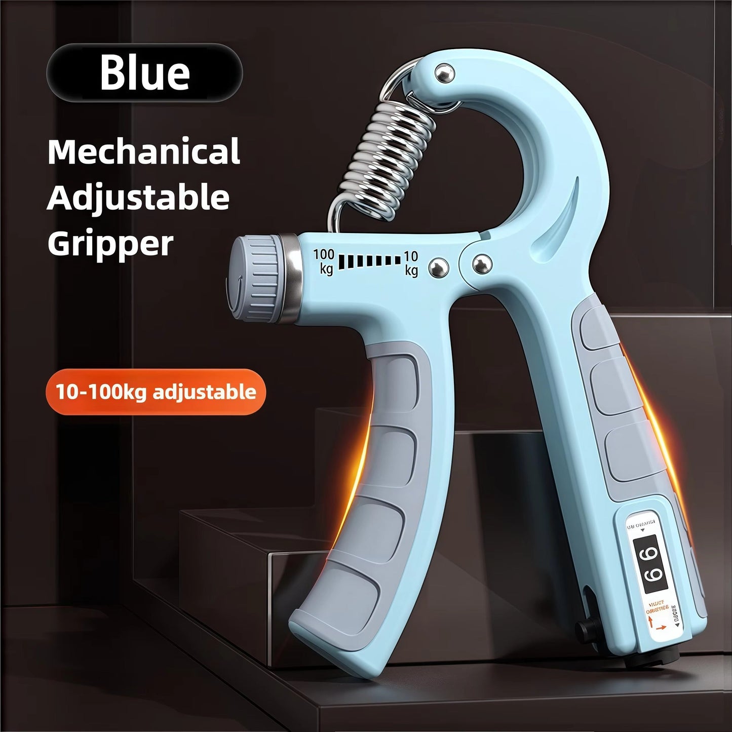 Adjustable The Best Hand Gripper Exerciser with Counter
