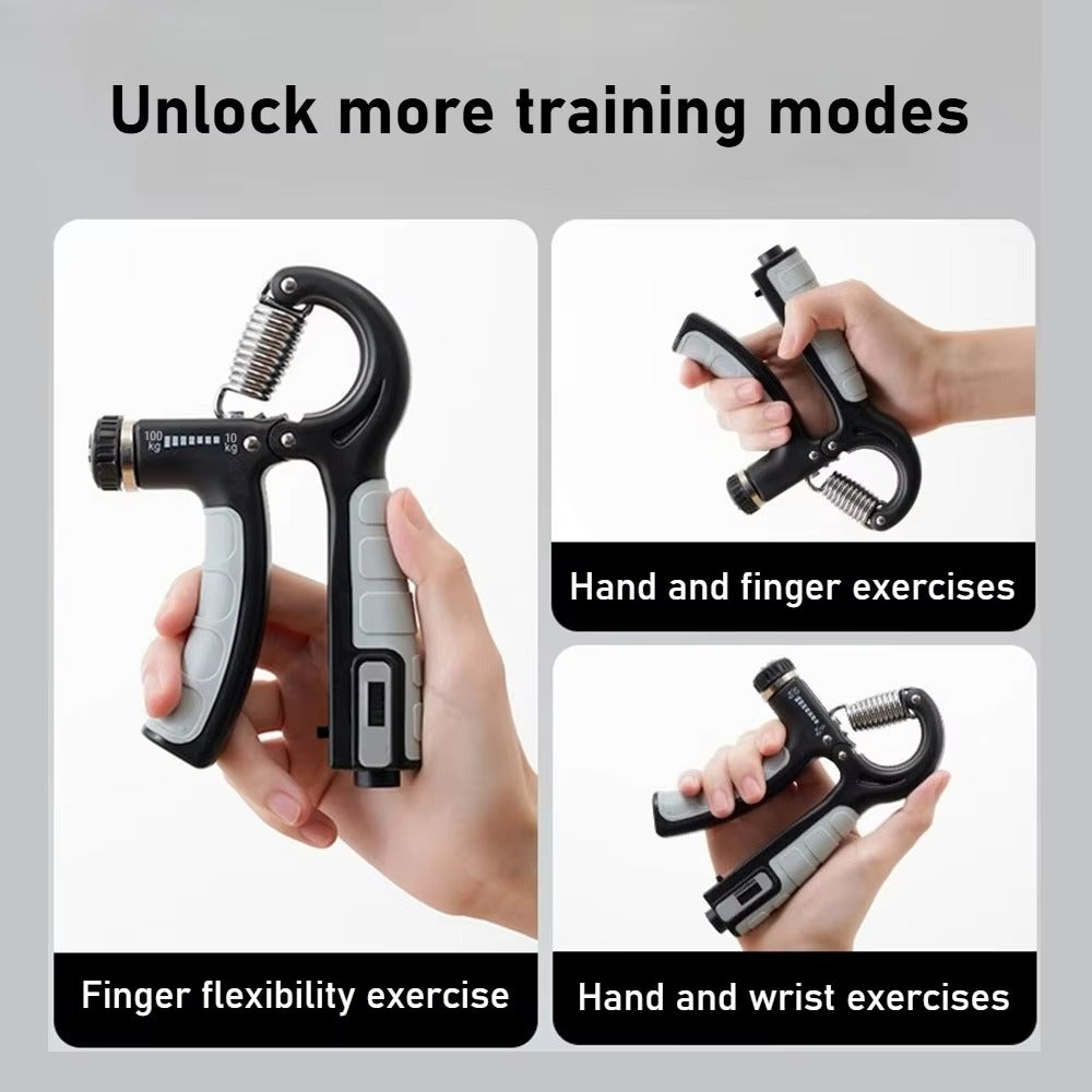 Adjustable The Best Hand Gripper Exerciser with Counter